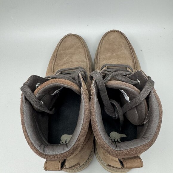 SOREL Madson II Moc Toe Waterproof Boots Mens Size 11 Tobacco Brown NM3851-256 main image 5